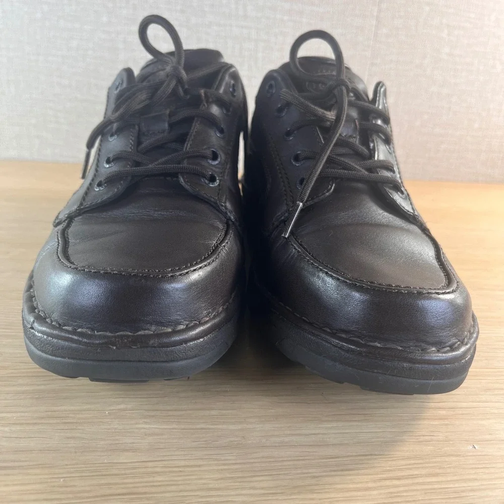 Rockport Mens APM75013 Brown Leather Powered by DMX Walking Shoes 9.5 W
